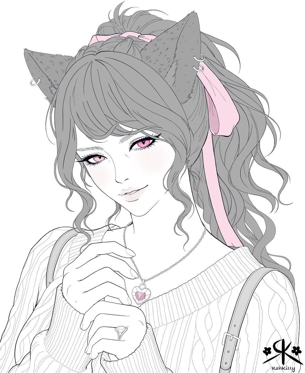 Bust portrait, no background