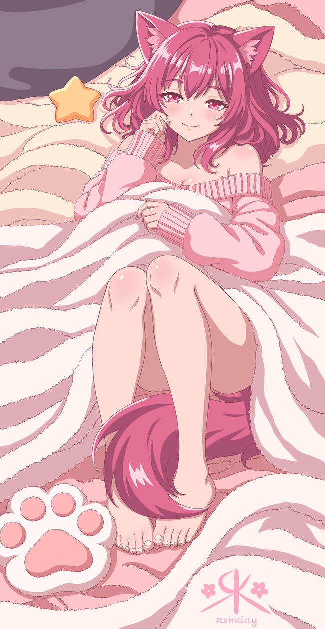 Full body, complex background